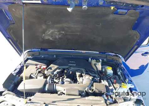 2019 Jeep Wrangler Unlimited Sport S 4X4 из США, поврежденный, VIN 1C4HJXDG1KW601935